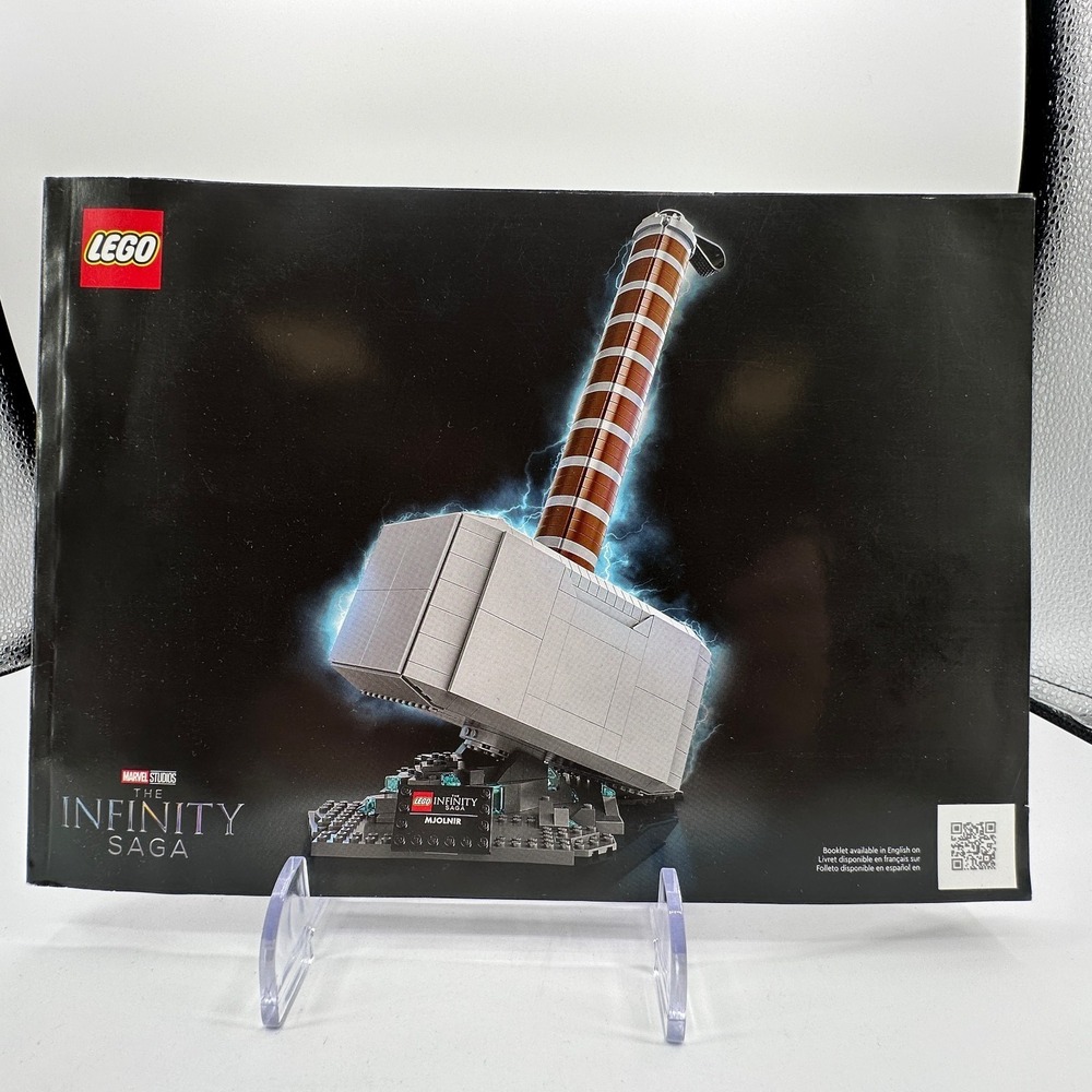 LEGO Marvel Infinity Thor's Hammer #76209 Instruction Manual ONLY Booklet Guide - Picture 2 of 7